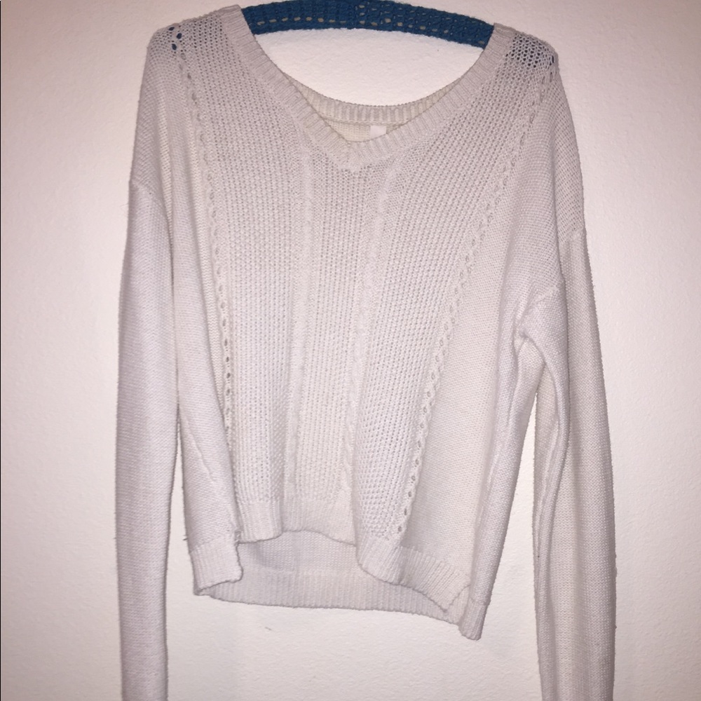 White sweater